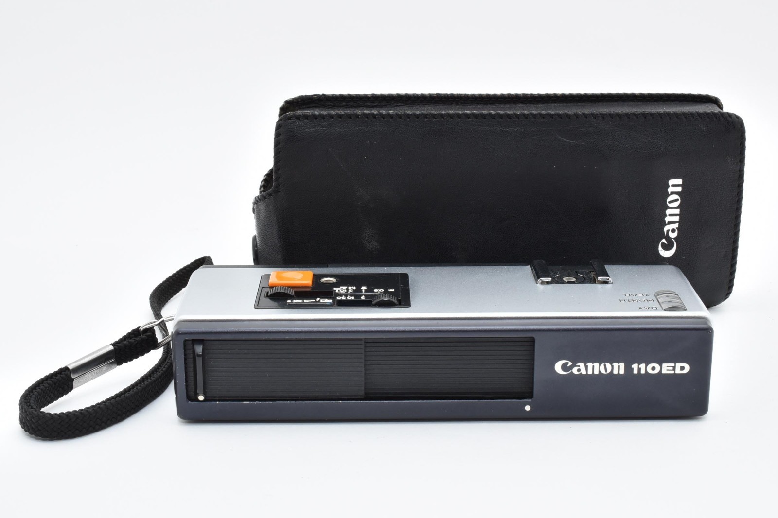 [N MINT] Canon 110-ED 110ED Film Camera 26mm F2.0 110film Vintage w/case  Japan