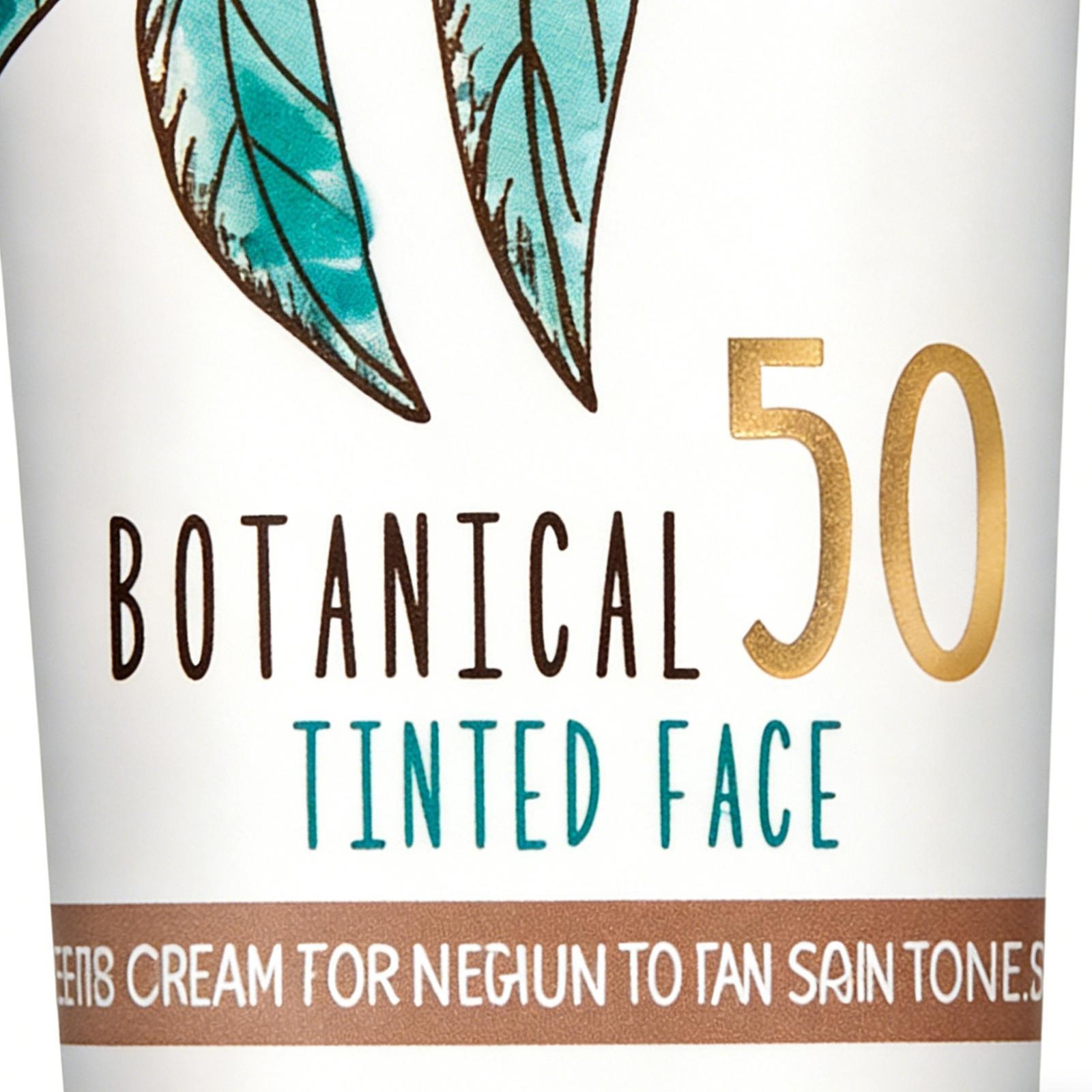 Botanical Tinted Face Sunscreen Lotion SPF 50 - 85ml