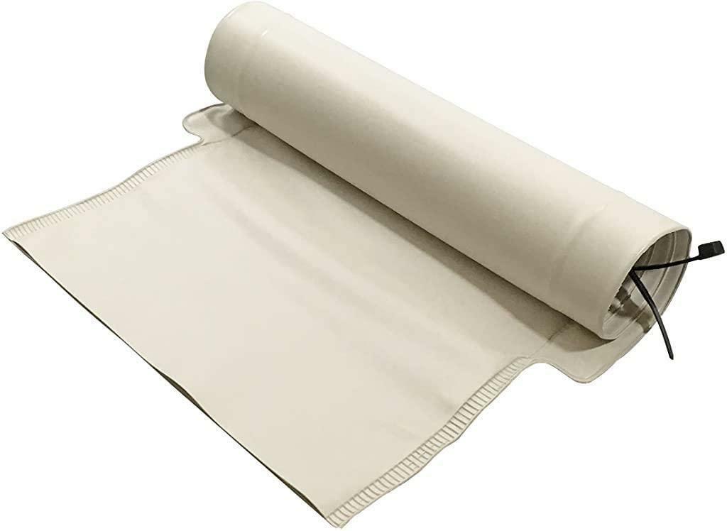 Automatic Plastic Drain Away Downspout Gutter Extension 4 ft. White Extender