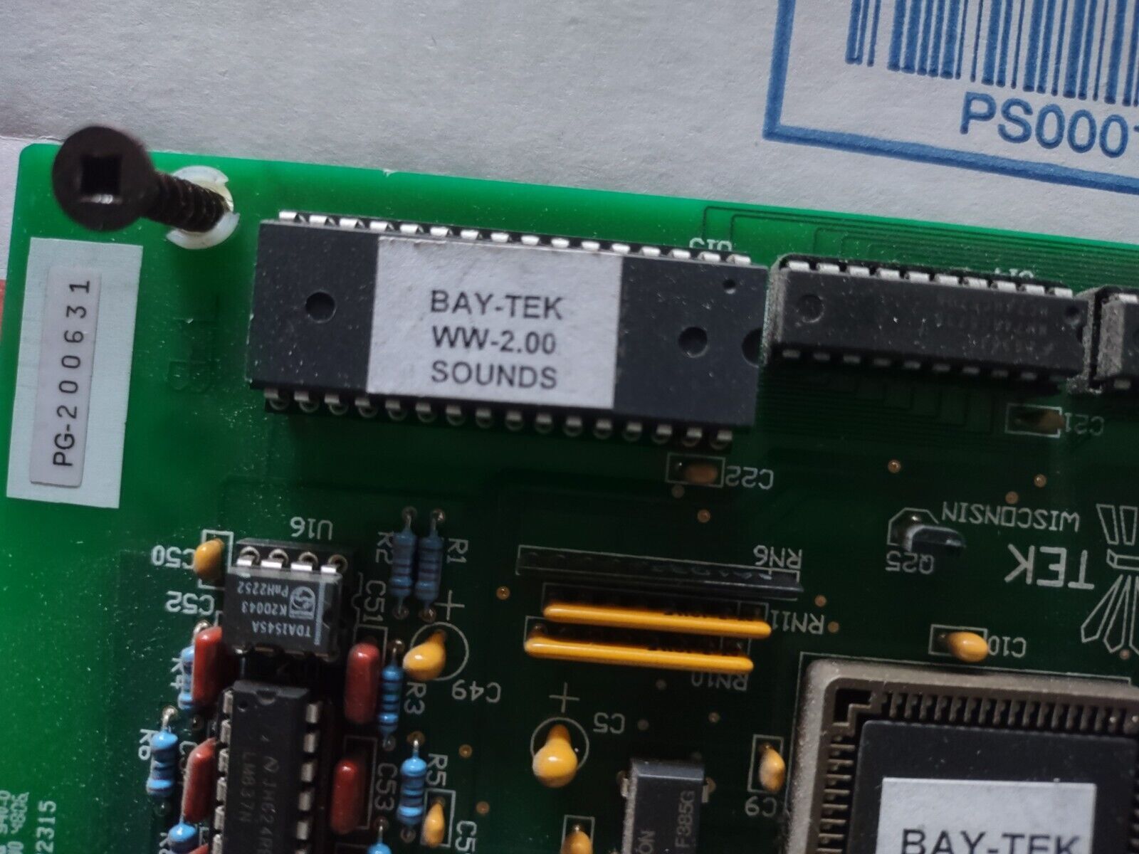 wonderwheel arcade redemption main pcb #243