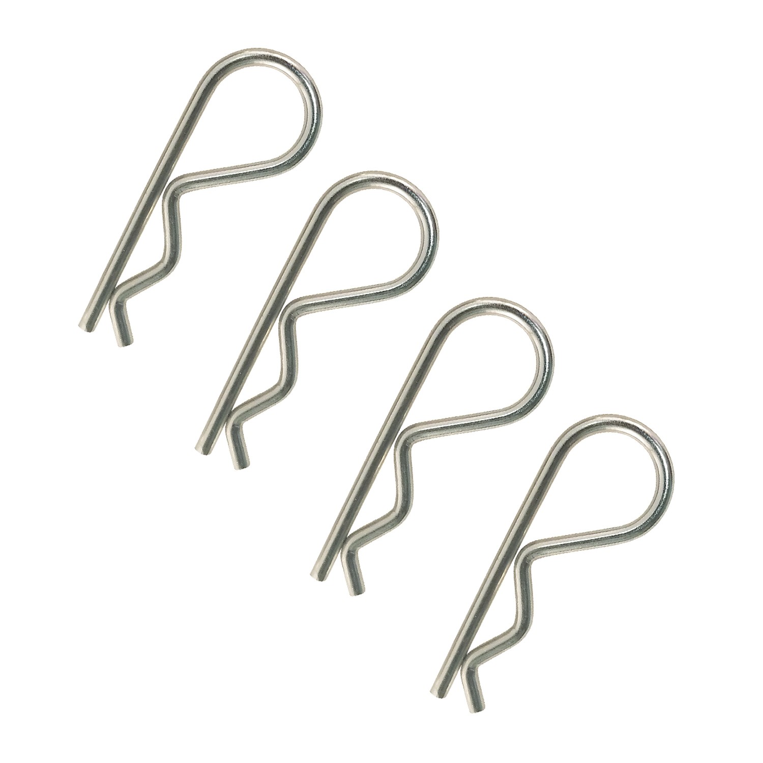 Husky Towing 30004 Trailer Hitch Base Rail Spring Pin Clip (Set of 4)