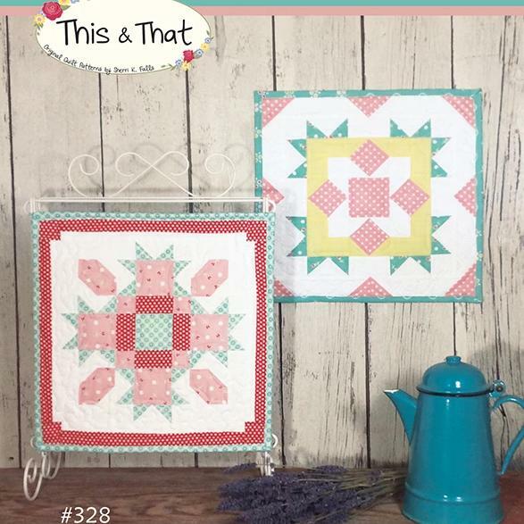 THIS & THAT #328 - MARCH & APRIL BARN BLOCK MINI'S - SIZE 13.5" X 13.5"