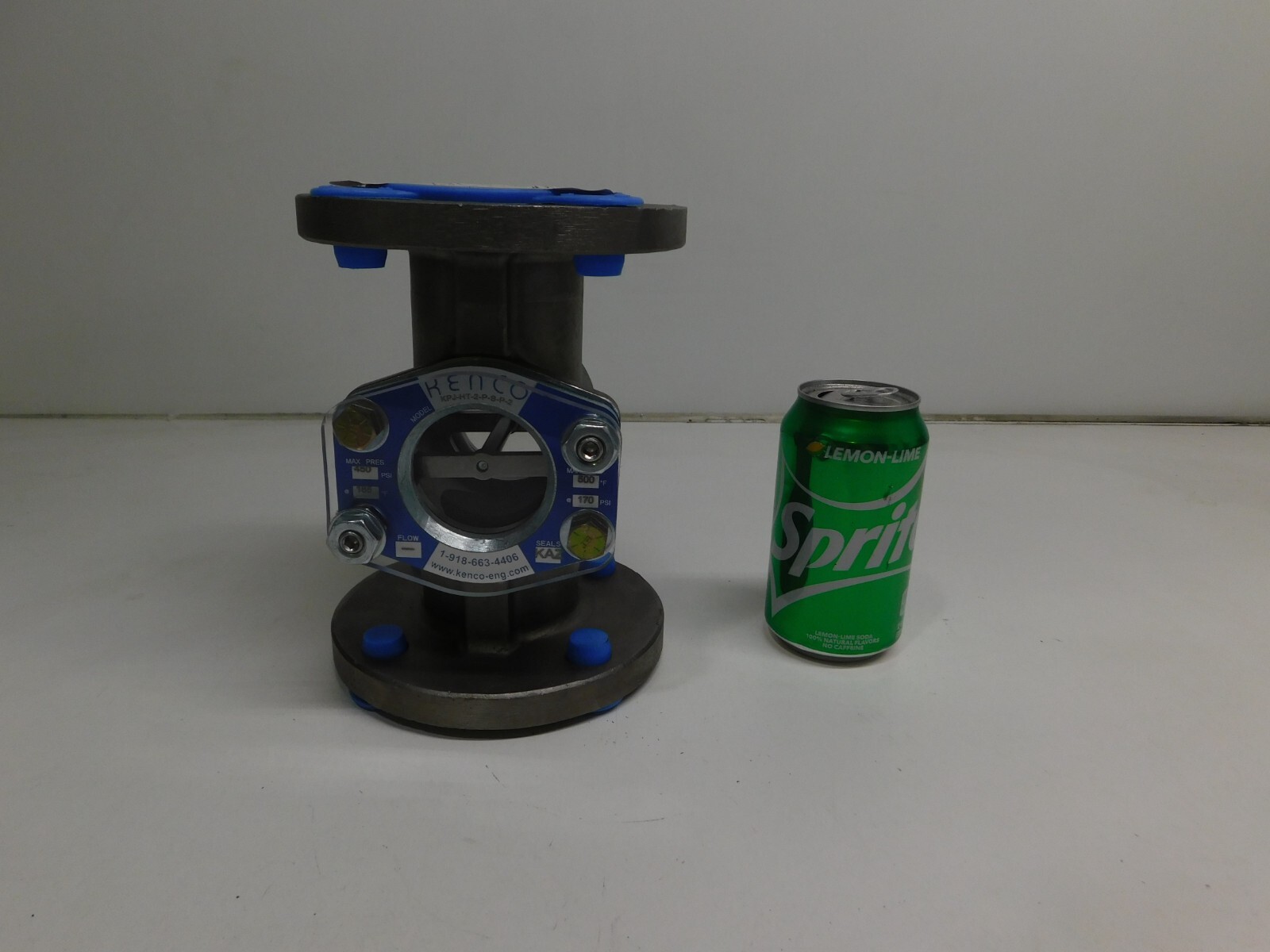 NEW Kenco Sight Flow Indicator 2" 150# Flanged CF8M, KPJ-HT-2-P-S-P-2 NEW