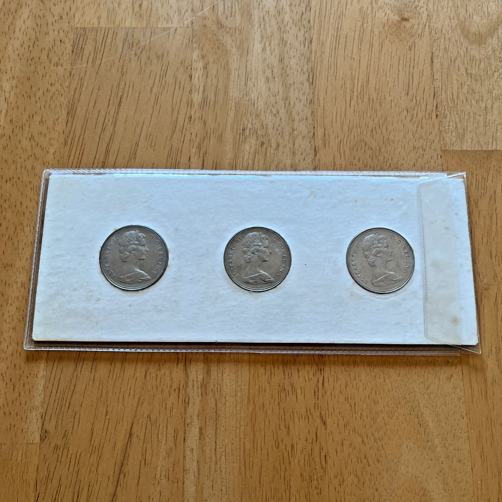 Canada's 1st Nickel Dollar Type Set Vanishing Island
