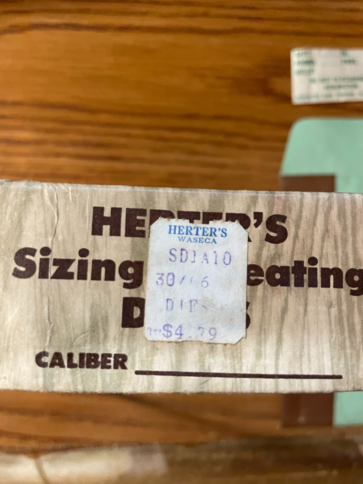 Herter's Full Length Sizing and seating Dies 30.06