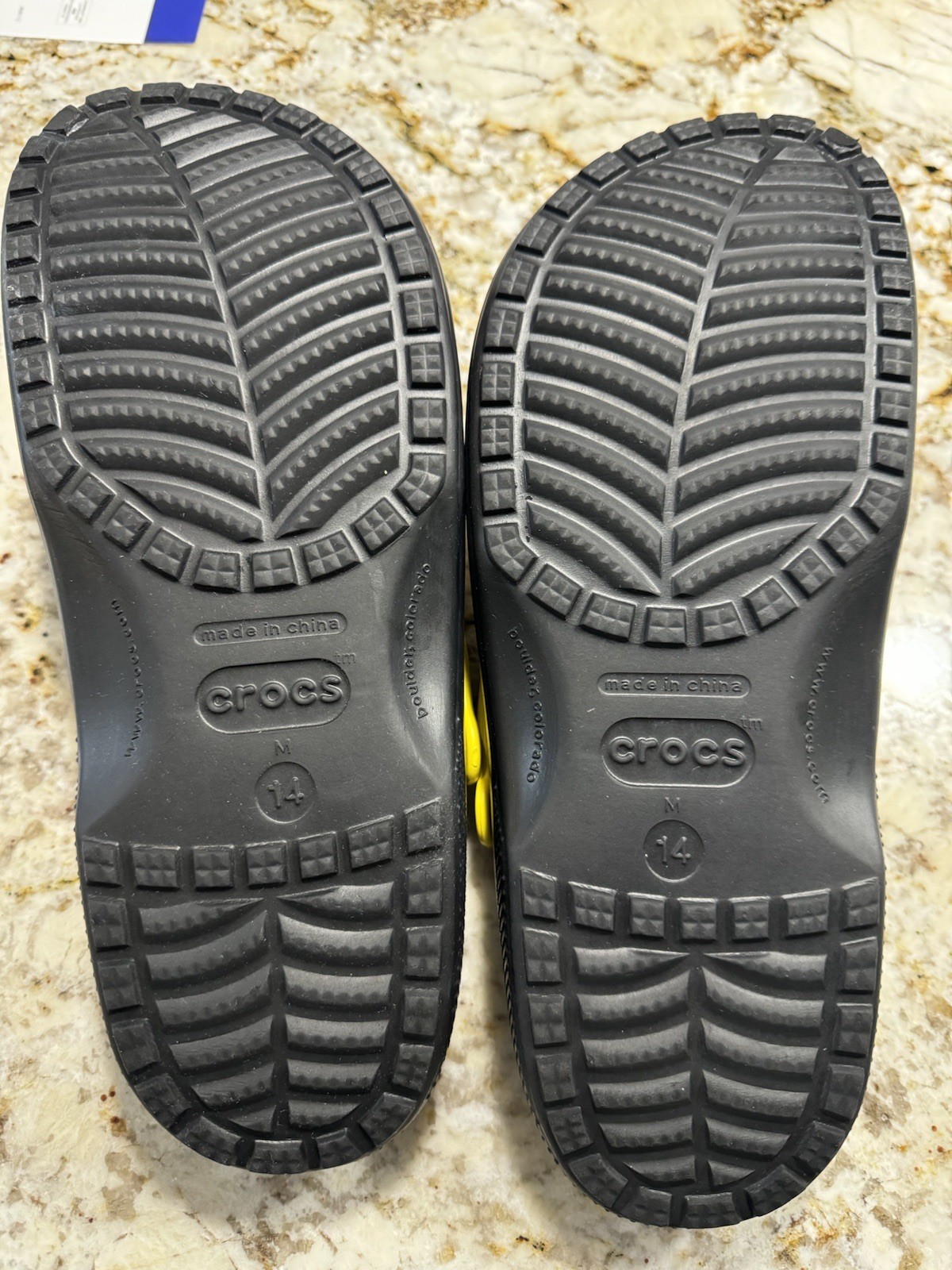 Pac-man Crocs Men’s Size 14