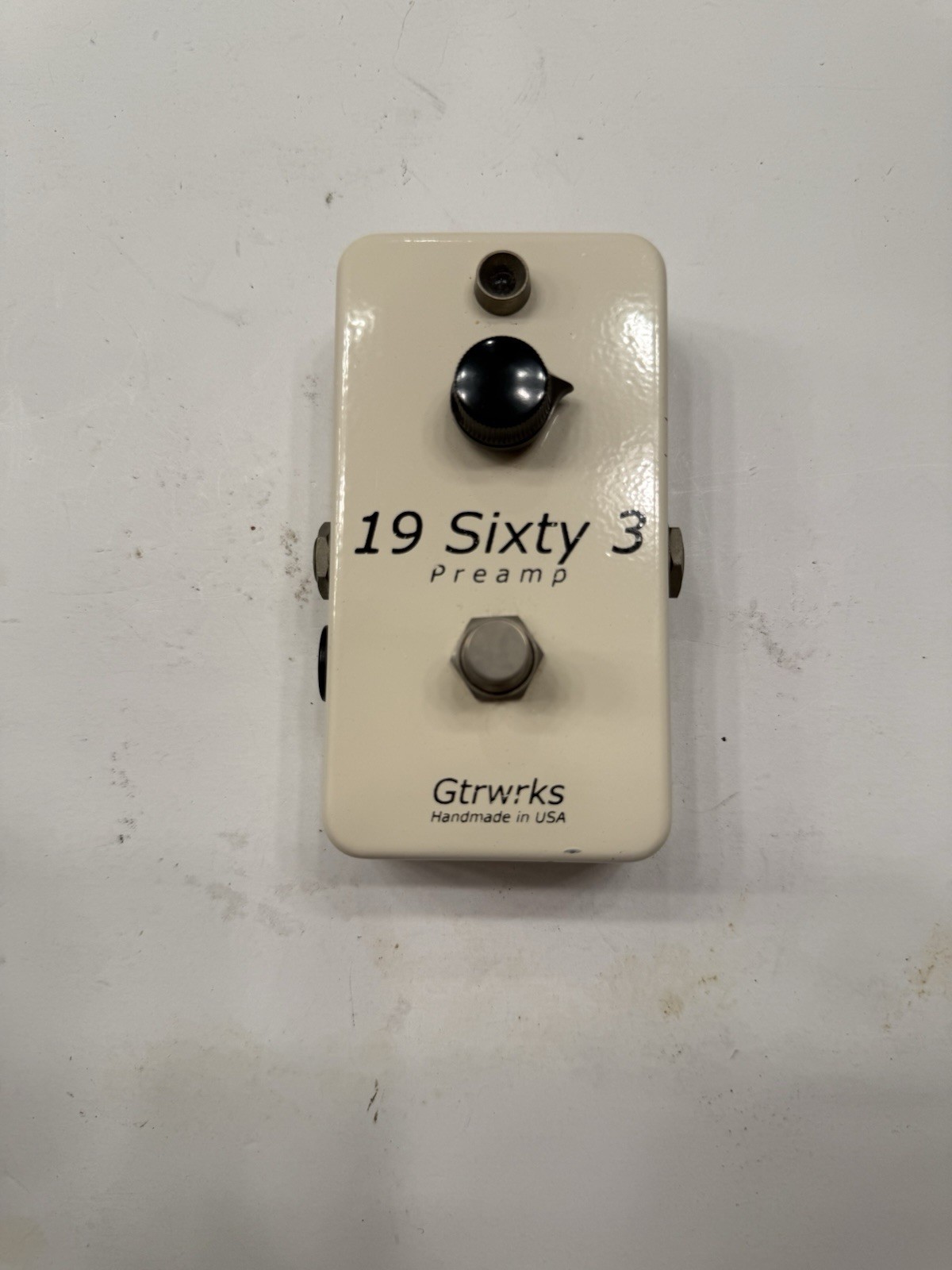 GtrWrks 19 Sixty 3 Preamp Boost Booster Rare Guitar Effect Pedal Handmade In USA