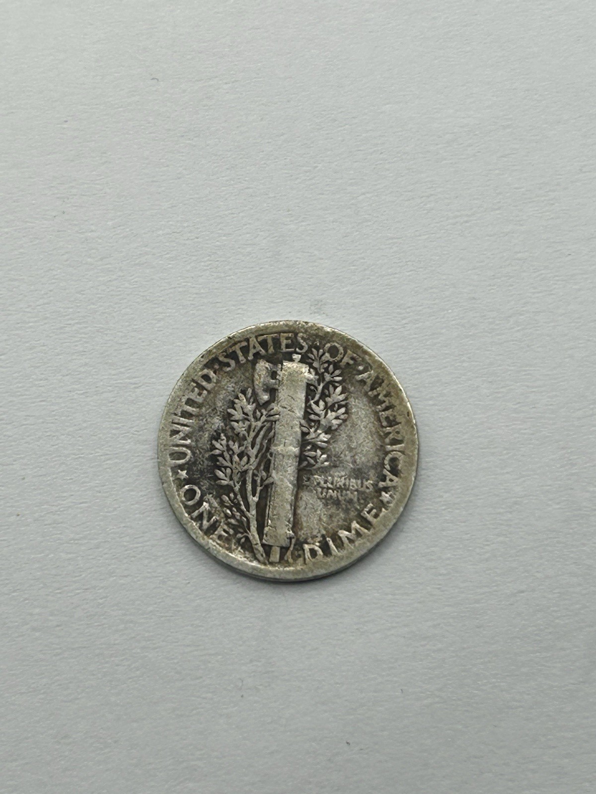 1918 Mercury Dime VG