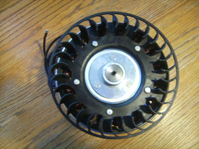 Micro Hydro PMA Generator, Pelton Wheel 1k-3k Watts, 24-48 VDC Motenergy ME1603