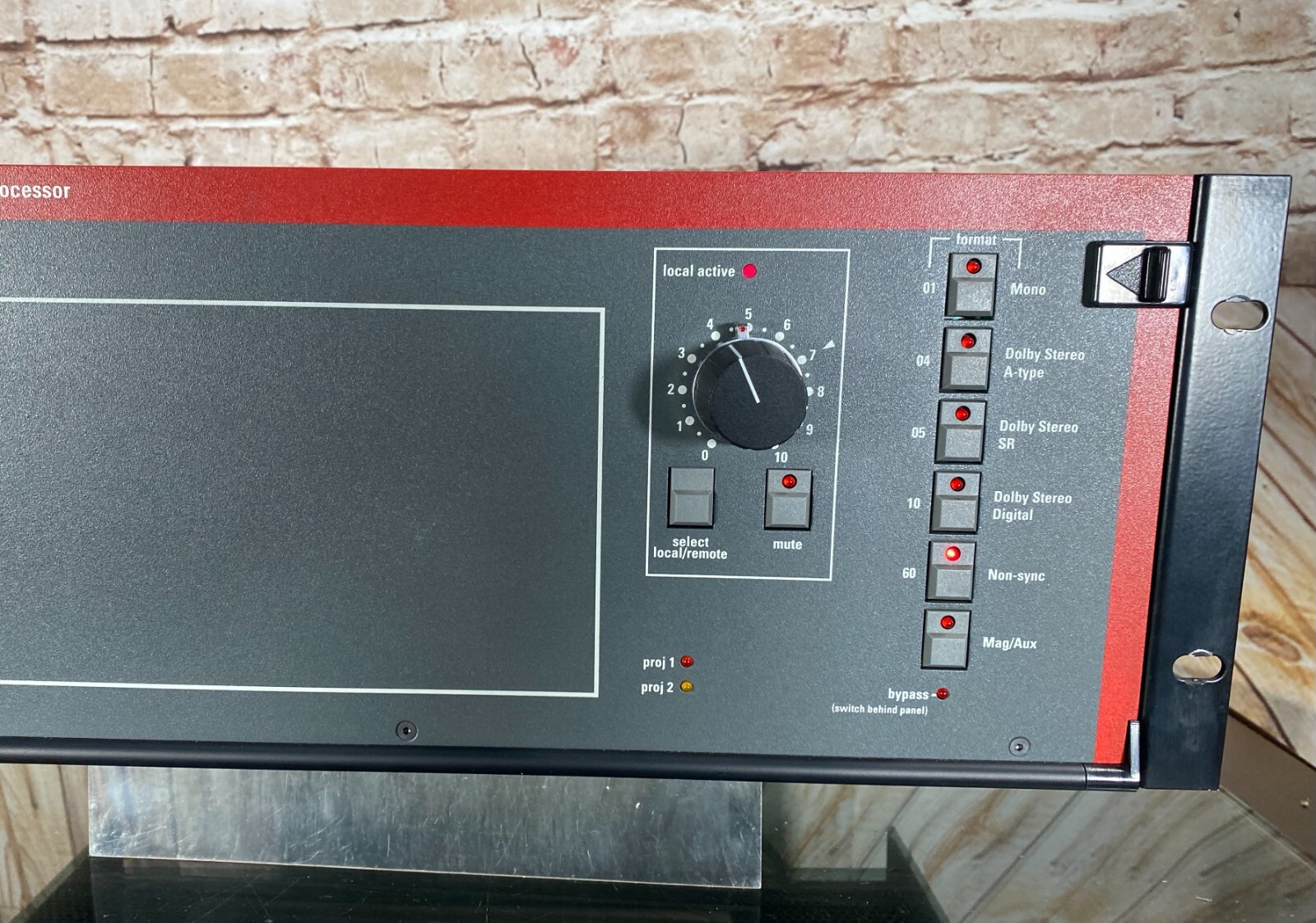 Dolby Model CP65 Cinema Sound Processor ~ Replacement Front Control Panel 447