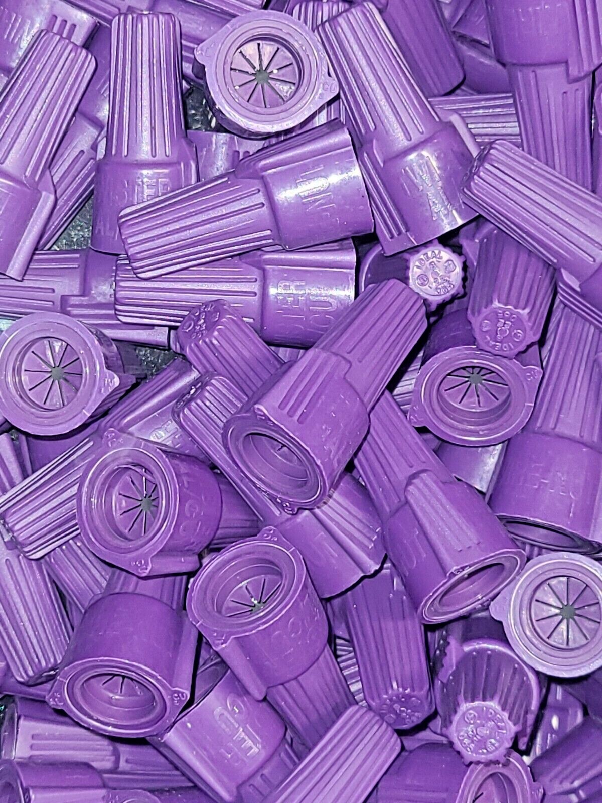 Ideal Twister Al/Cu Wing Nut Wire Connectors Aluminum to Copper 65 Purple NEW