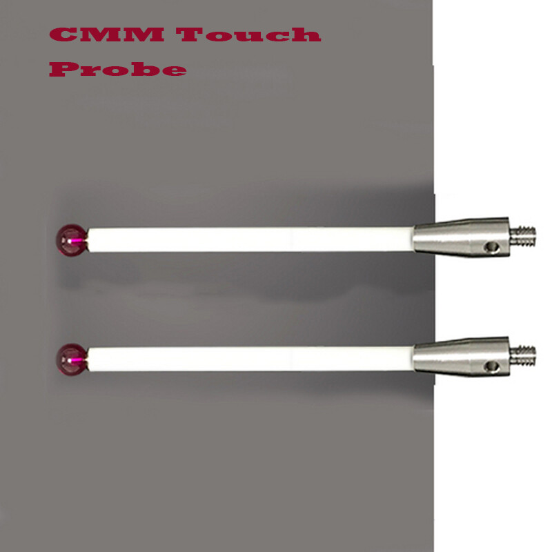 CMM Touch Probe M4 Thread Probe Stylus 6mm Ruby Ball Tips L 150mm A-5000-8156