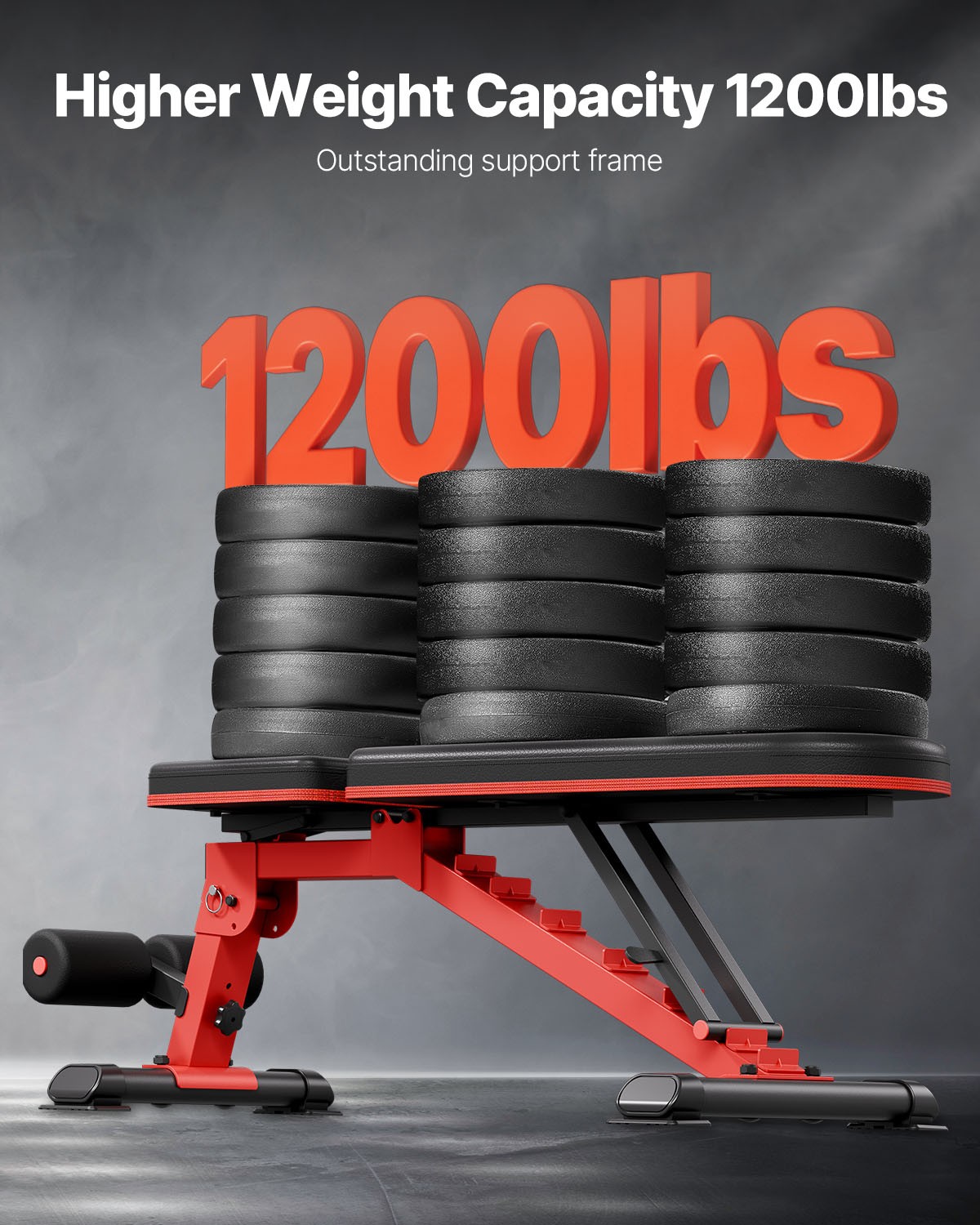 Weight Bench Sit up Bench for Home Gym Strength Training Adjustable Foldable