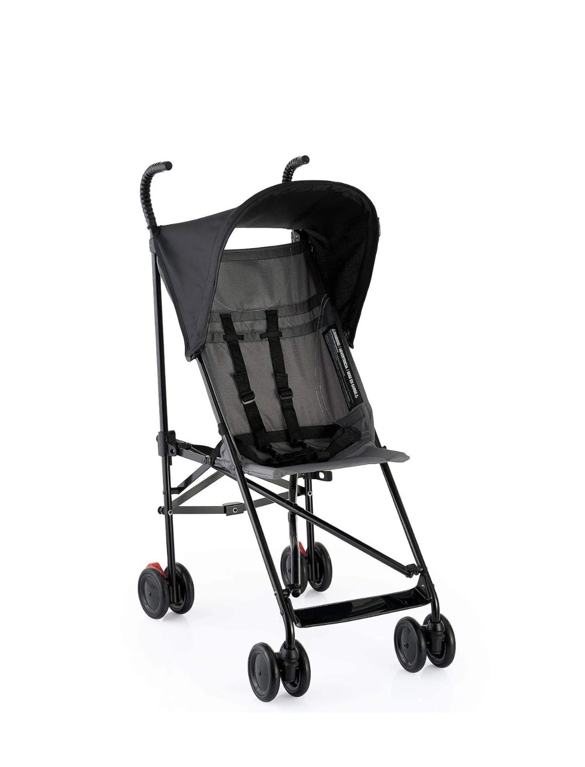 Pamo Babe Compact Fold Lightweight Umbrella Stroller (Black)