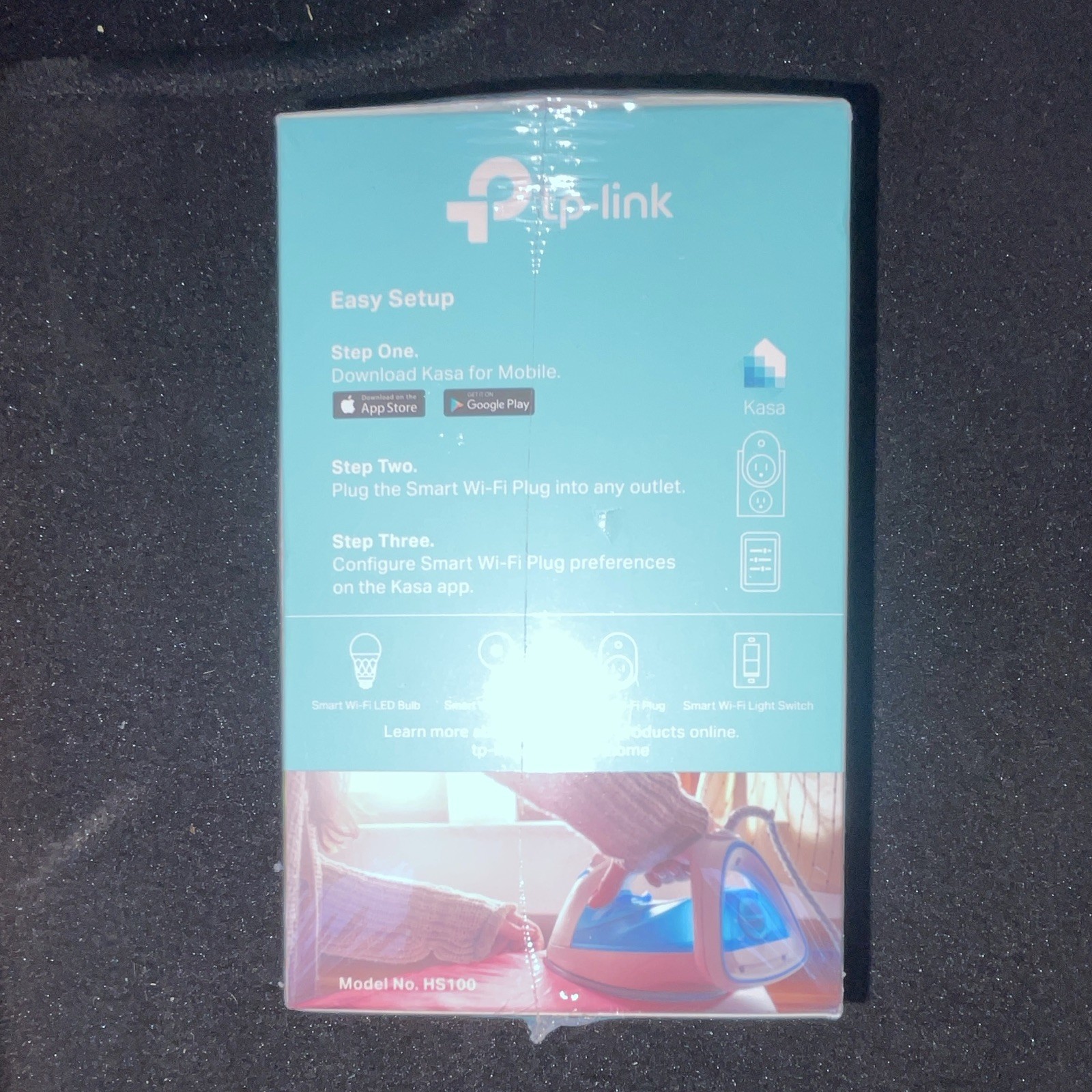 TP-LINK Kasa HS100 Smart Wi-Fi Plug-In Socket Controller White Alexa Google