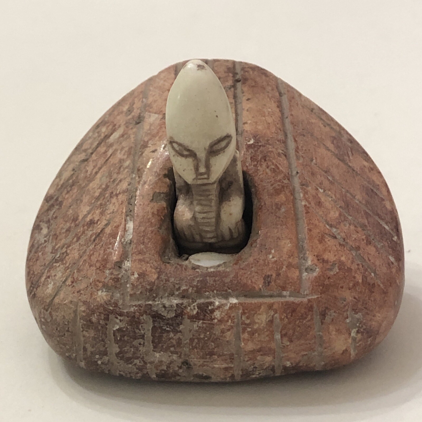 Ancient Extraterrestrial Alien Spaceship UFO w/ Astronaut & In Dash Monitor