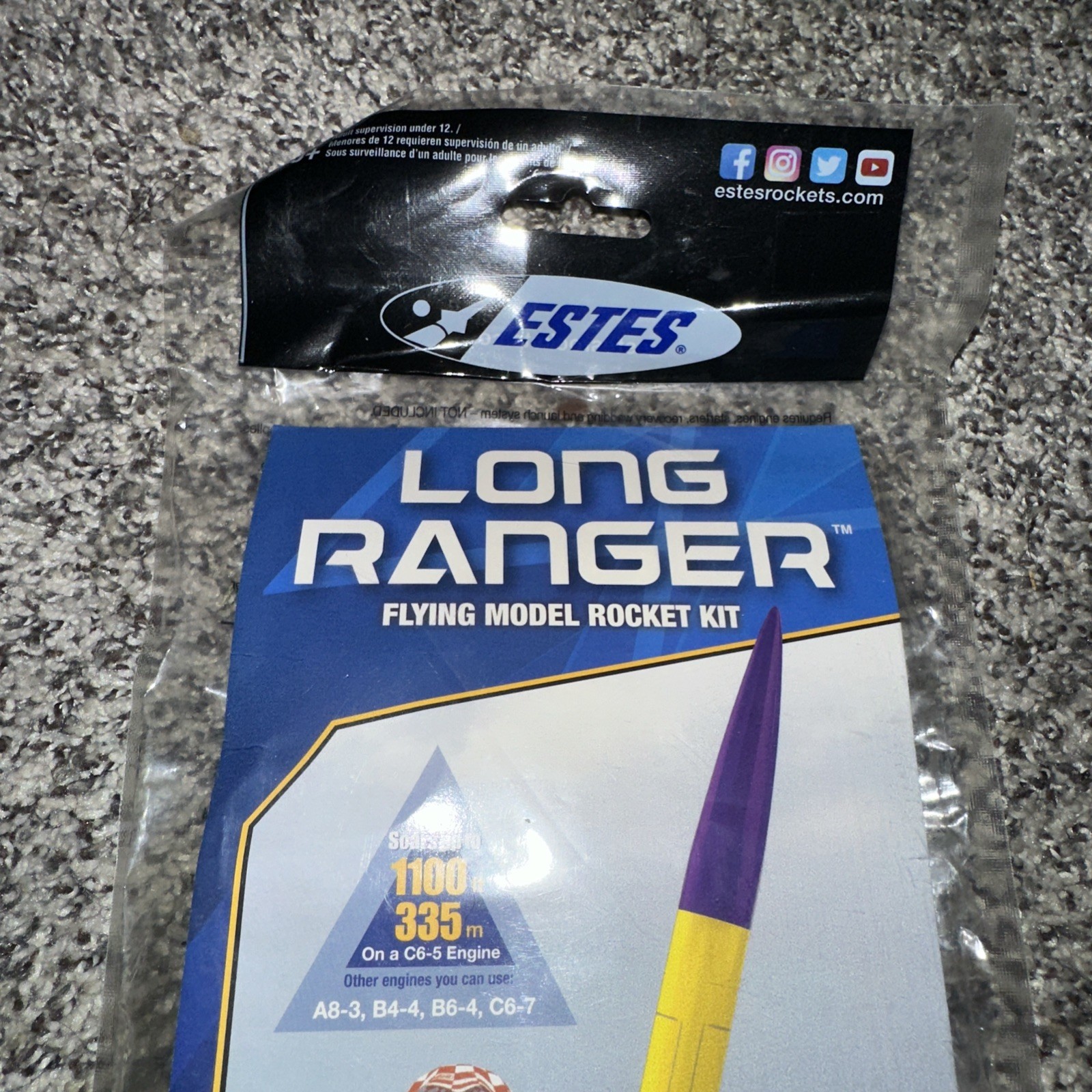 Long Ranger Flying Model Kit