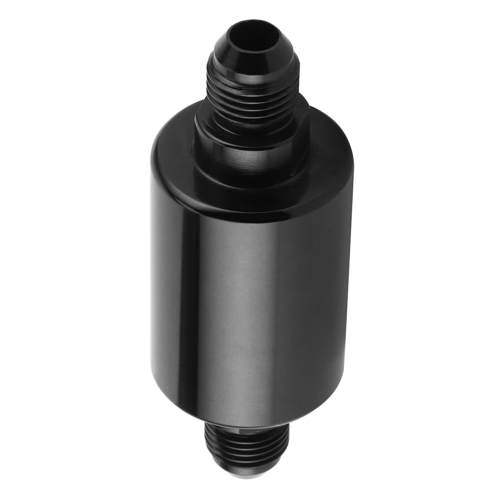 6AN Fuel Filters Removable and Replaceable Black Anodized Aluminum