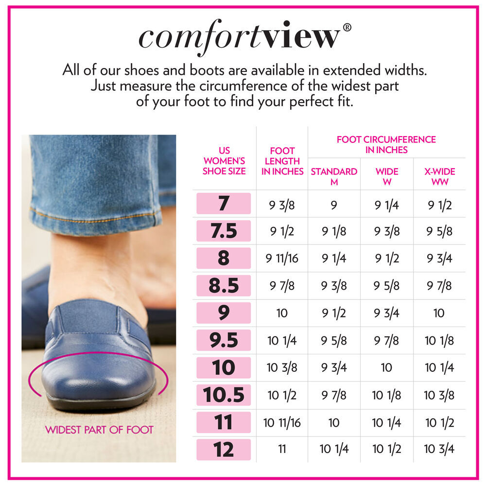 Comfortview Women's Wide Width The Fallon Sandal