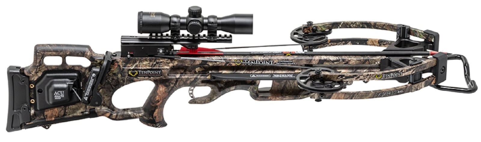 TenPoint Turbo X Moss Green Crossbow Package w/Rangemaster 100