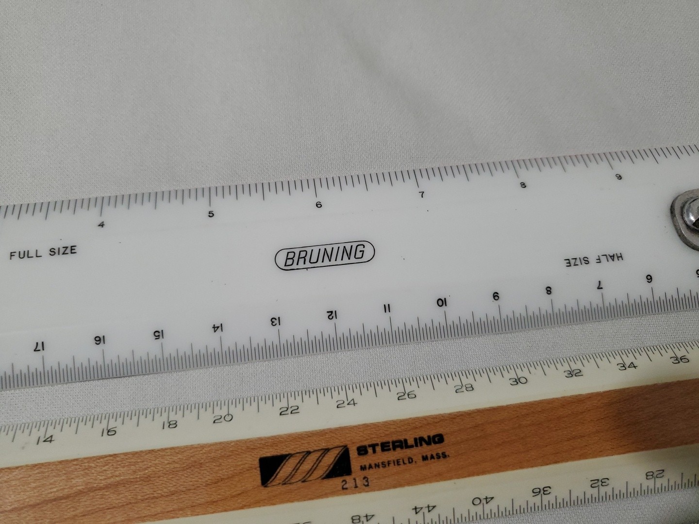 9pcs Mixed Lot Engineering Triangle Rulers Technical Drafting - Bruning Sterling