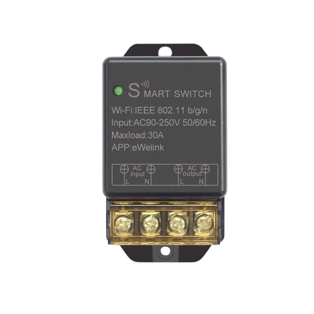 Ewelink 30A Hight Power WiFi Smart Switch 110V/120V/240V, APP Remote with