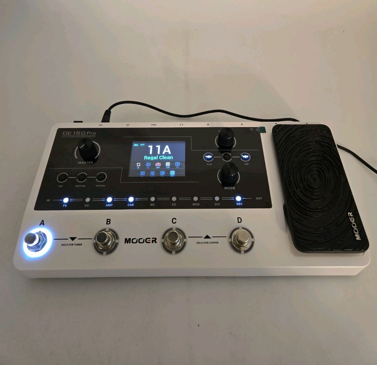 MOOER GE150 Pro Amp Modeler and Multi-Effect