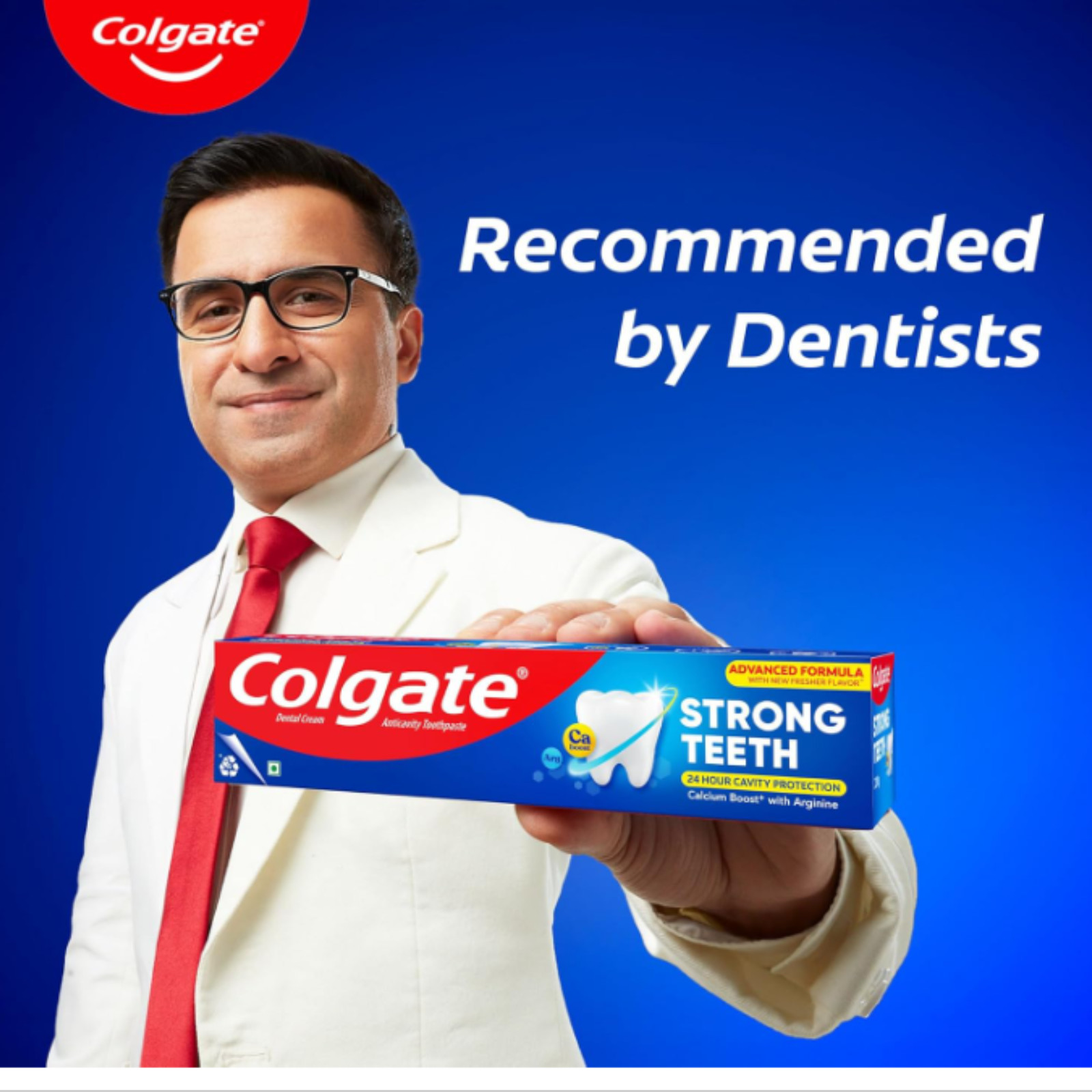 Colgate Strong Teeth Toothpaste 500g (200g+200g+100g)