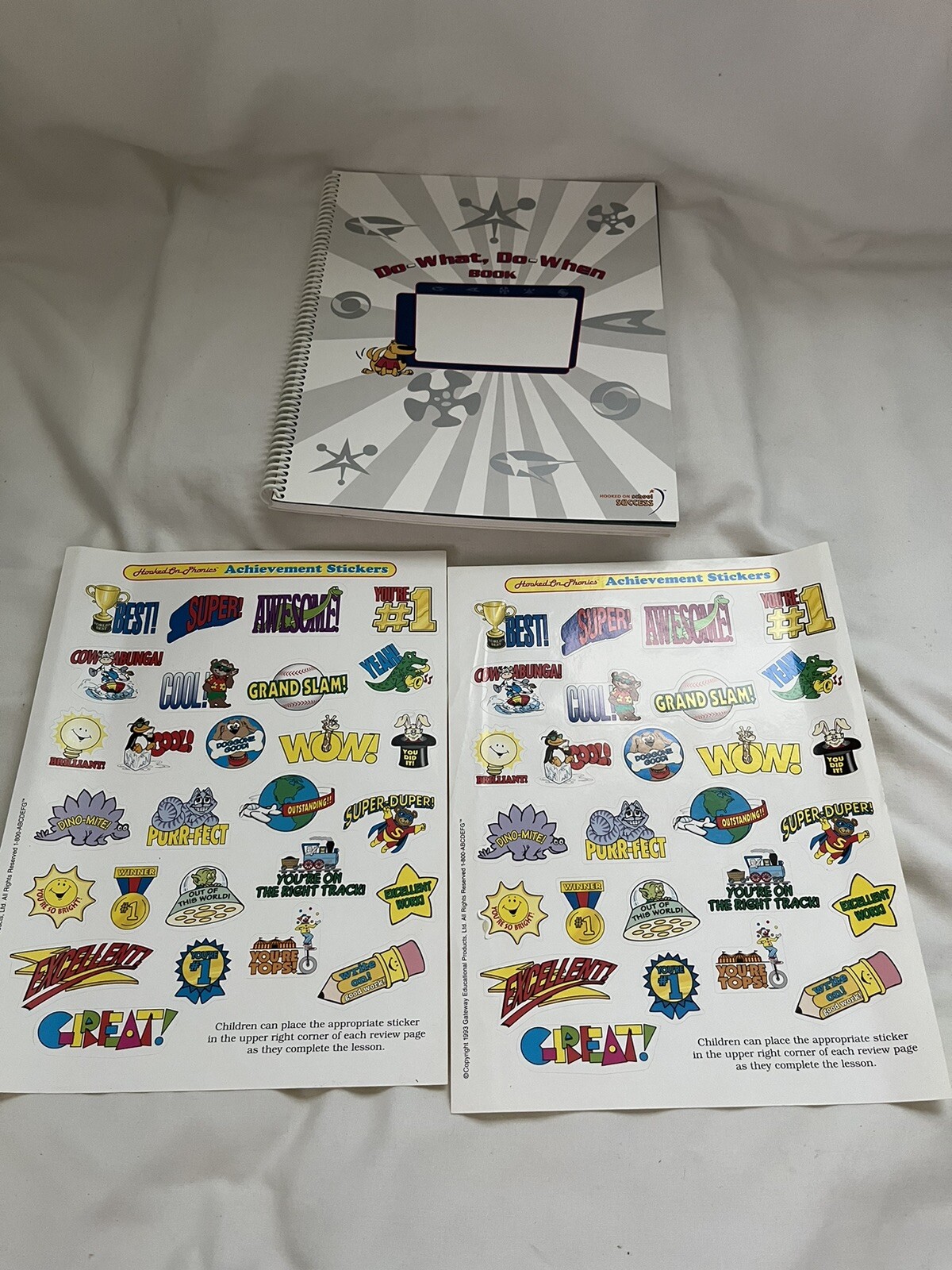 Hooked on School Success - Levels 1-4 & Parent's Toolbox - Never Used!!!!
