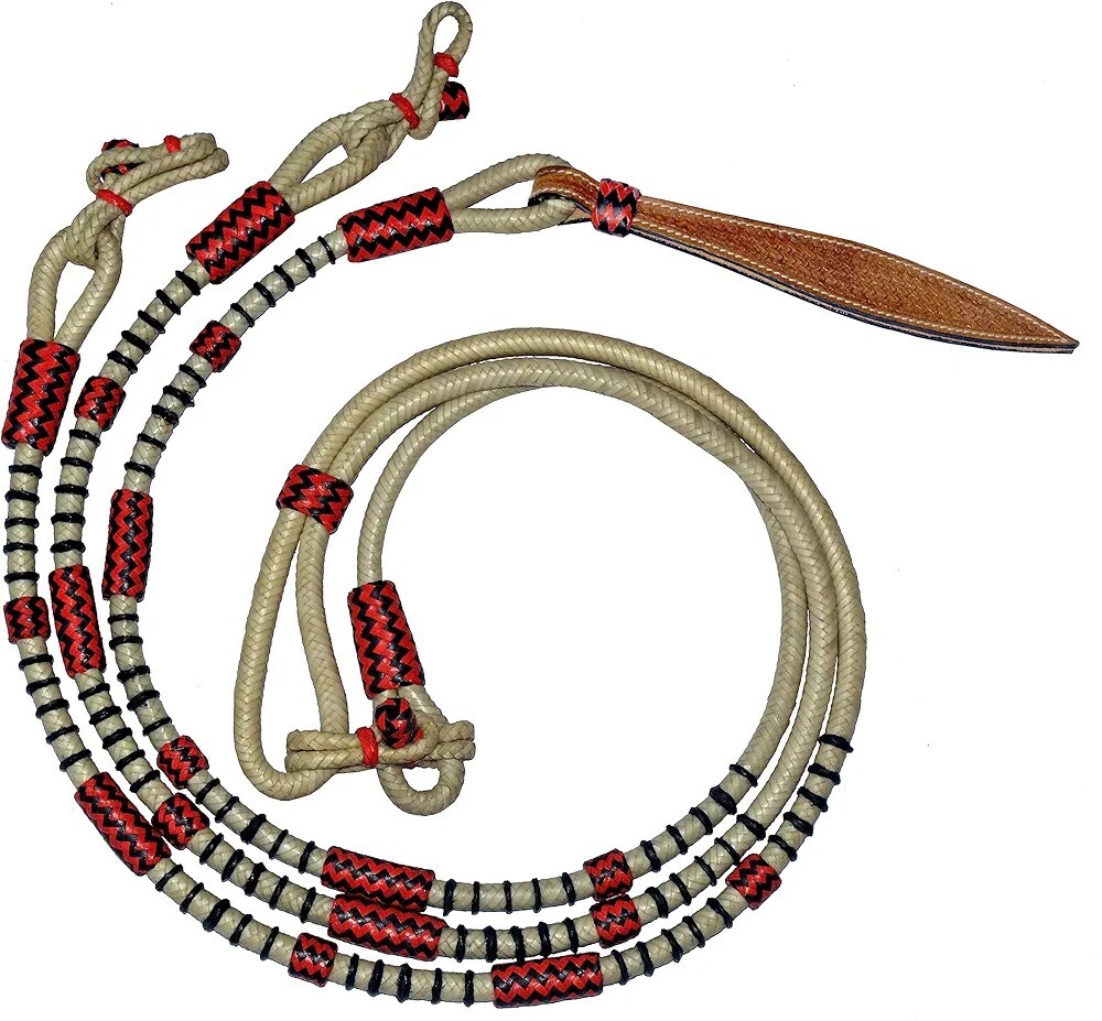 Handmade Braided Romal Romel Reins,20 Plait , Oklahoma Free Shipping