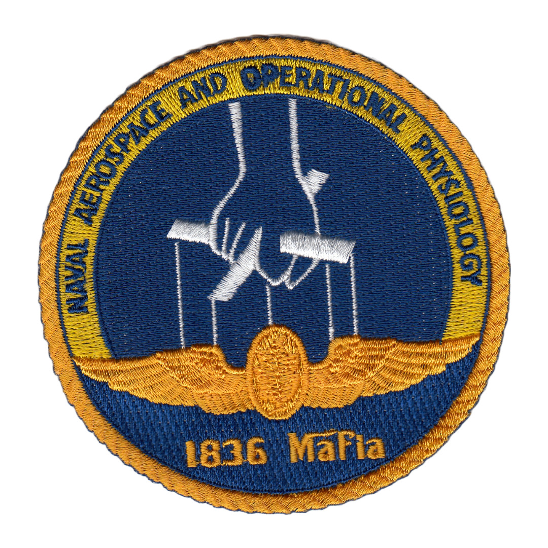 NAVAL AEROSPACE AND OPERATIONAL PHYSIOLOGY 1836 MAFIA PATCH