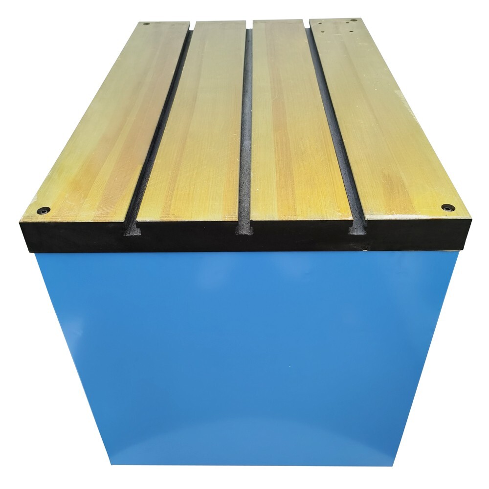 35.4"*23.6" Workbench with Drawers Cast Iron Table Cabinet for Tapping Machine