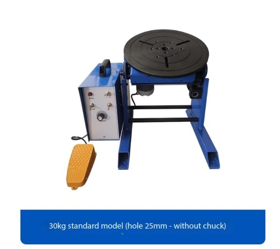 30kg Automatic Welding Flange Circumferential Seam Positioner Rotary Table