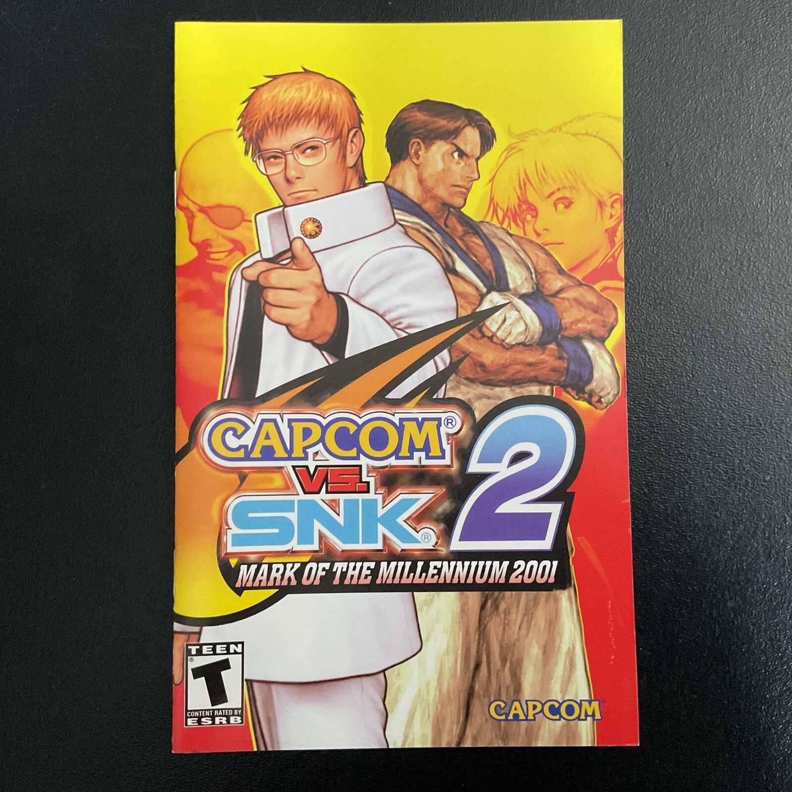 Capcom vs. SNK 2 PS2 PlayStation 2 Instruction Manual Only