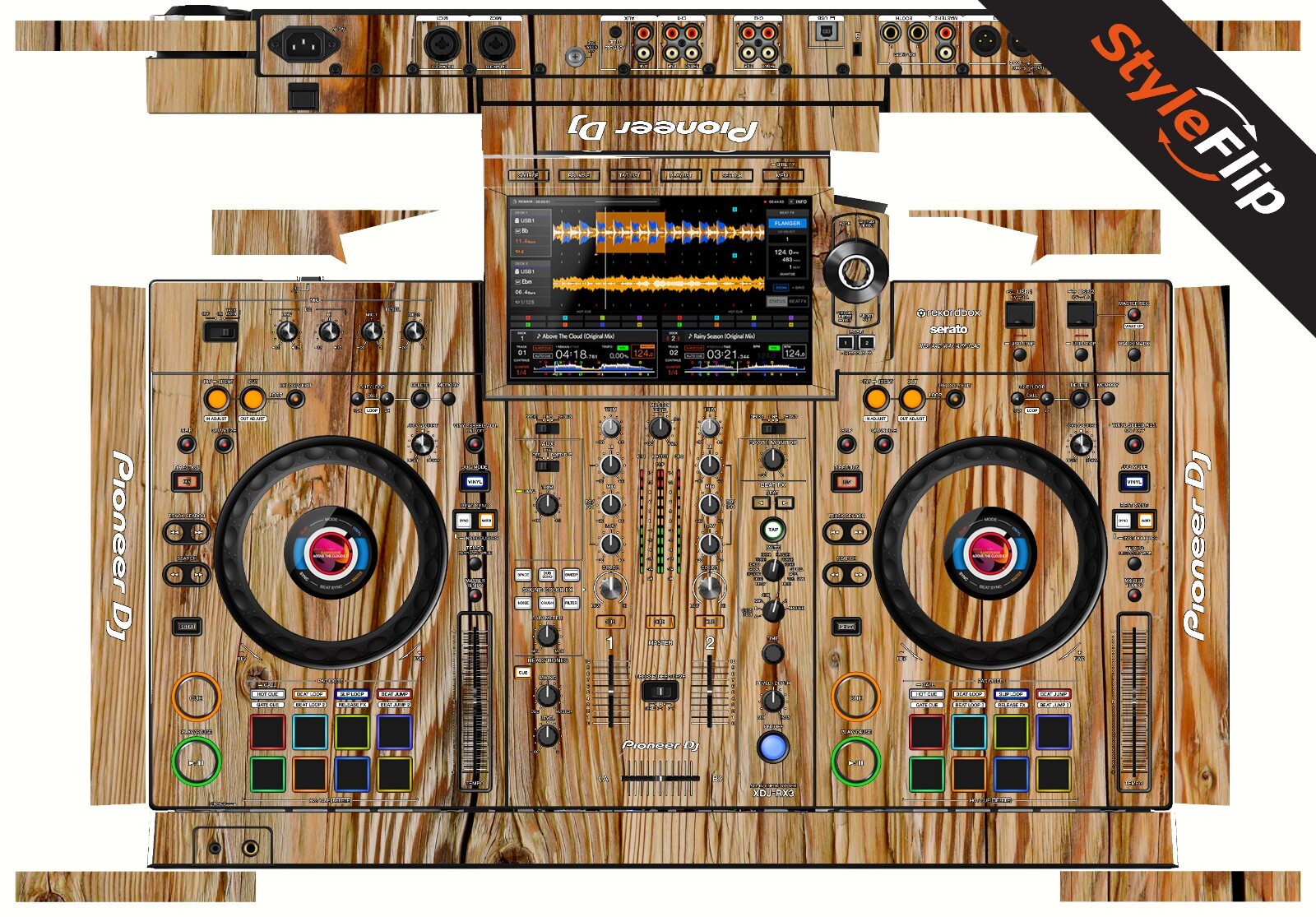 Pioneer XDJ-RX3 Skin | Wood #4 | Protective Decal | StyleFlip