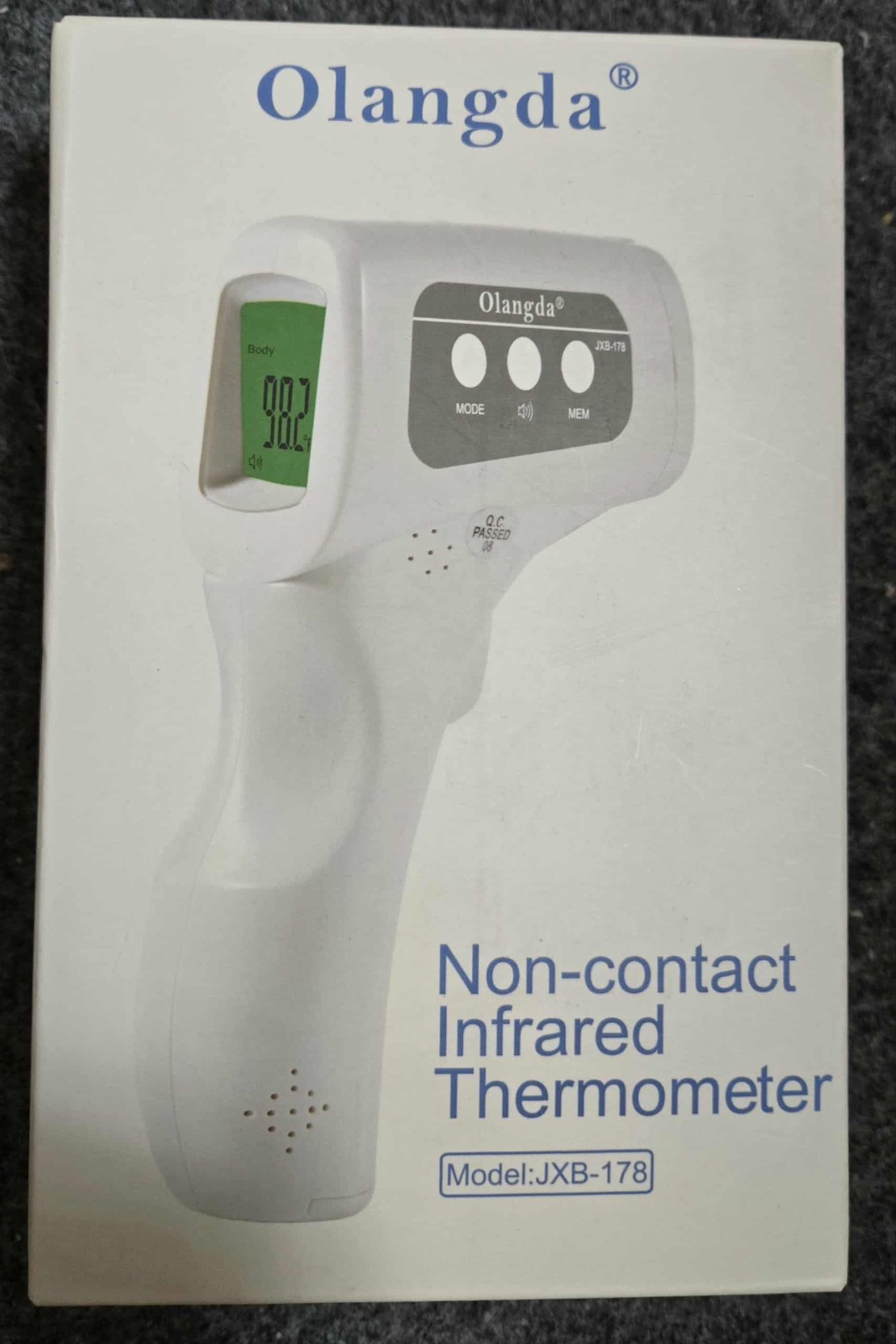 Olangda JXB-1782 Non-Contact Forehead Digital Infrared Thermometer