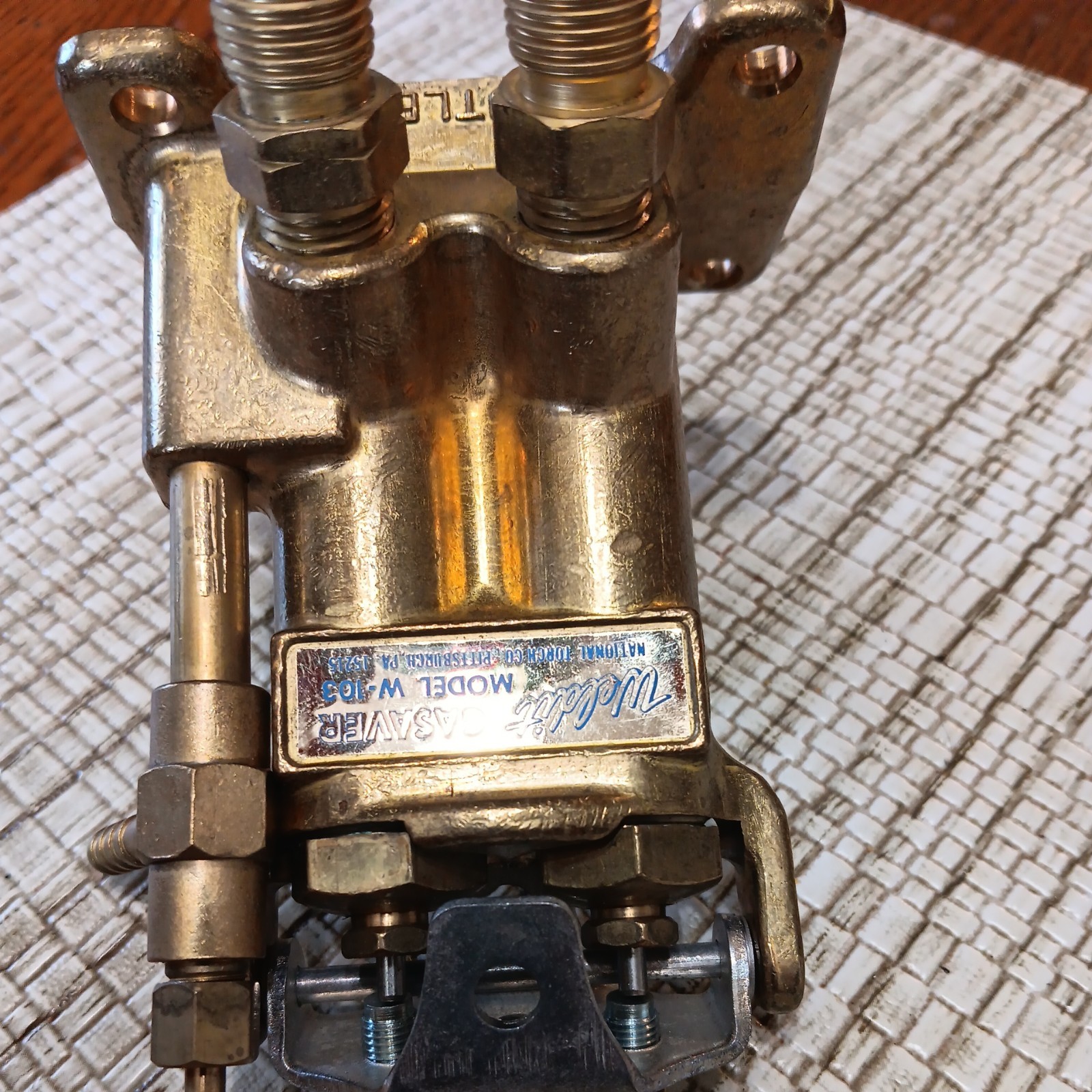 NOS Weldit Gasaver Model W-103 INSTRUCTIONS NO PKG
