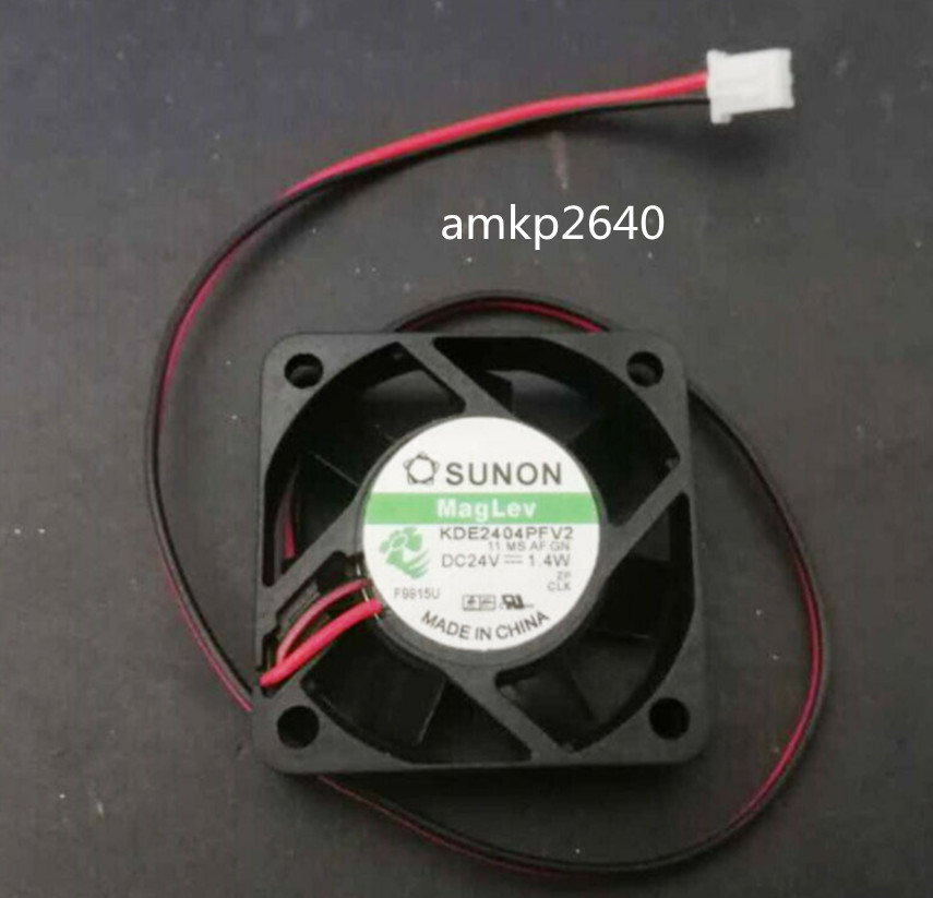 For SUNON KDE2404PFV2 4010 4CM 24V 1.4W 2pin Maglev cooling fan 40X40X10MM #am