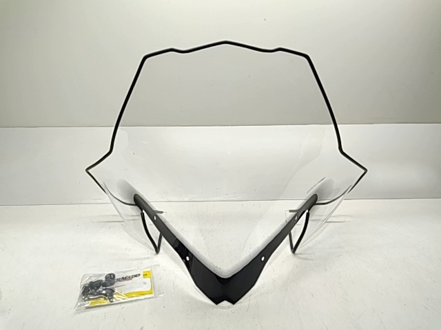 Cobra Windshield X-Tall Clear/Black 17.5 Skidoo XP - 2012 SkiDoo MXZ