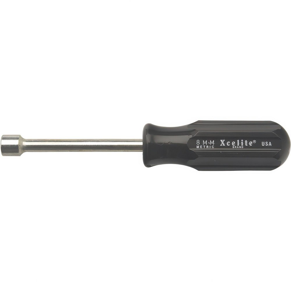 Xcelite 8MM (8MM XCELITE METRIC NUTDRIVER) Black Handle 6 " total length