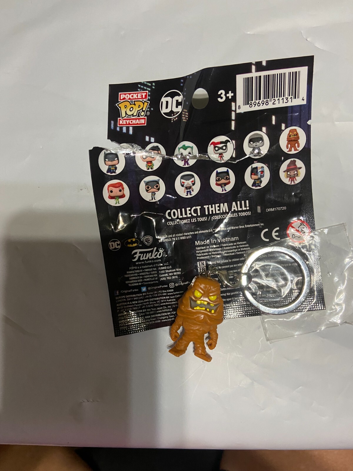 Funko Pocket Pop Keychain DC Batman The Animated Series Clayface