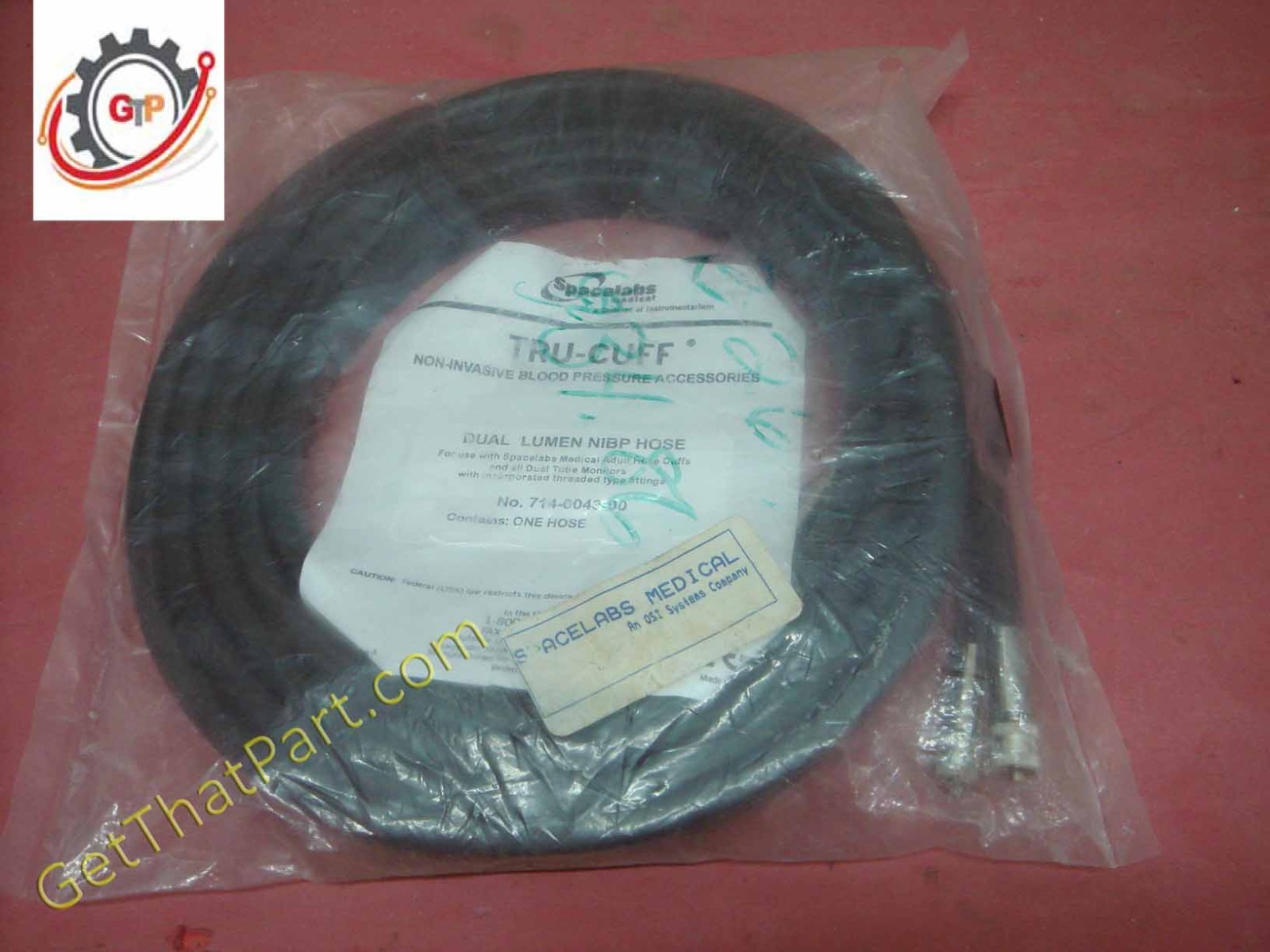 Spacelabs Tru-Cuff Dual Lumen NIBP Adult Cuff Hose Sealed Oem New Box