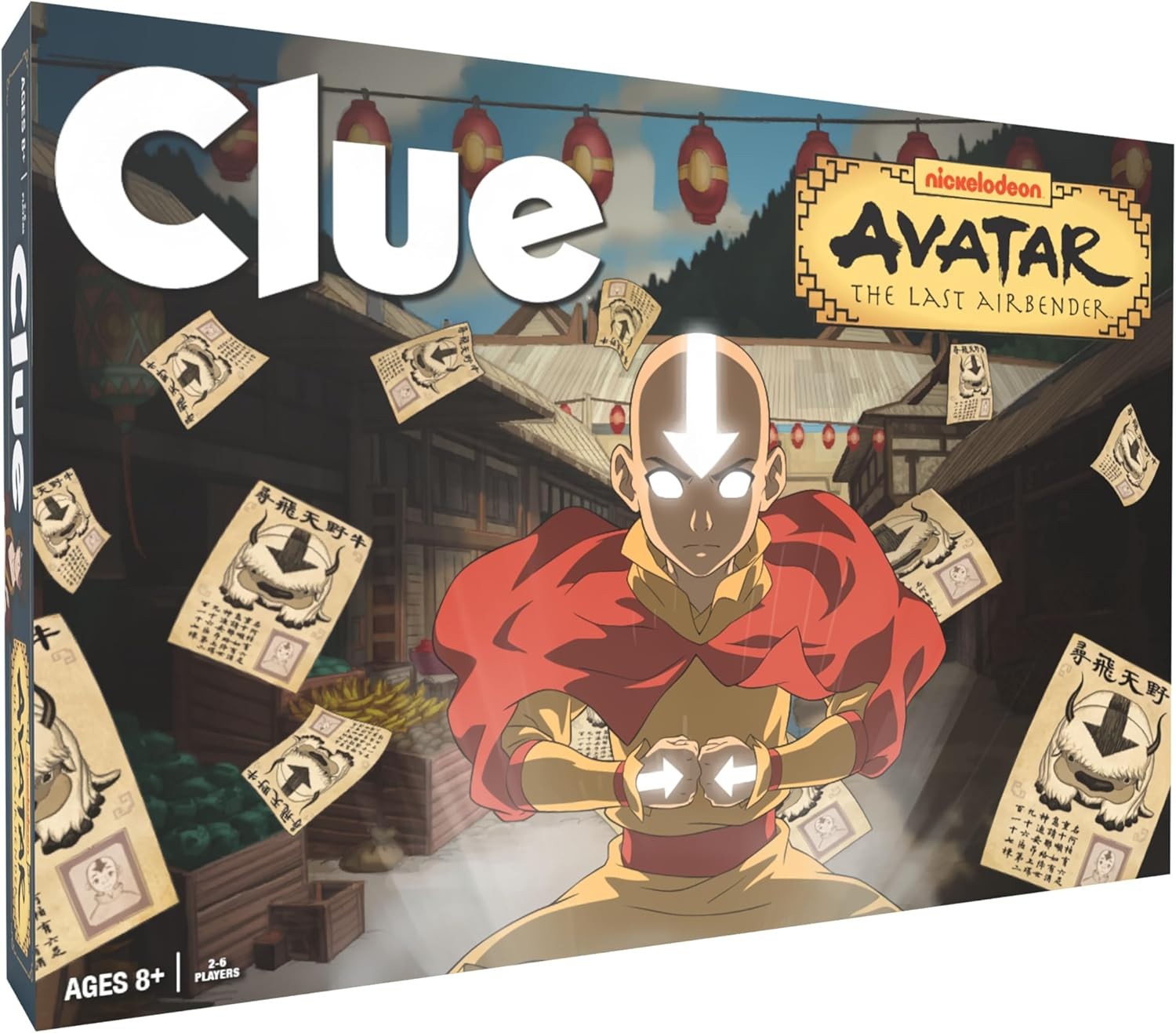 USAopoly CLUE Avatar The Last Airbender Collector's Edition Game