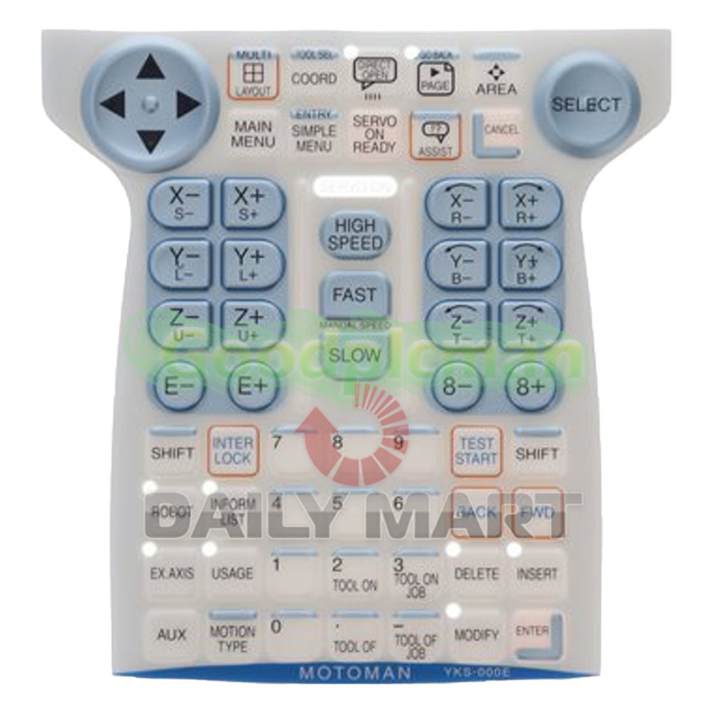 New In Box YASKAWA YKS-000E DX100 Teach Pendant Membrane Keypad