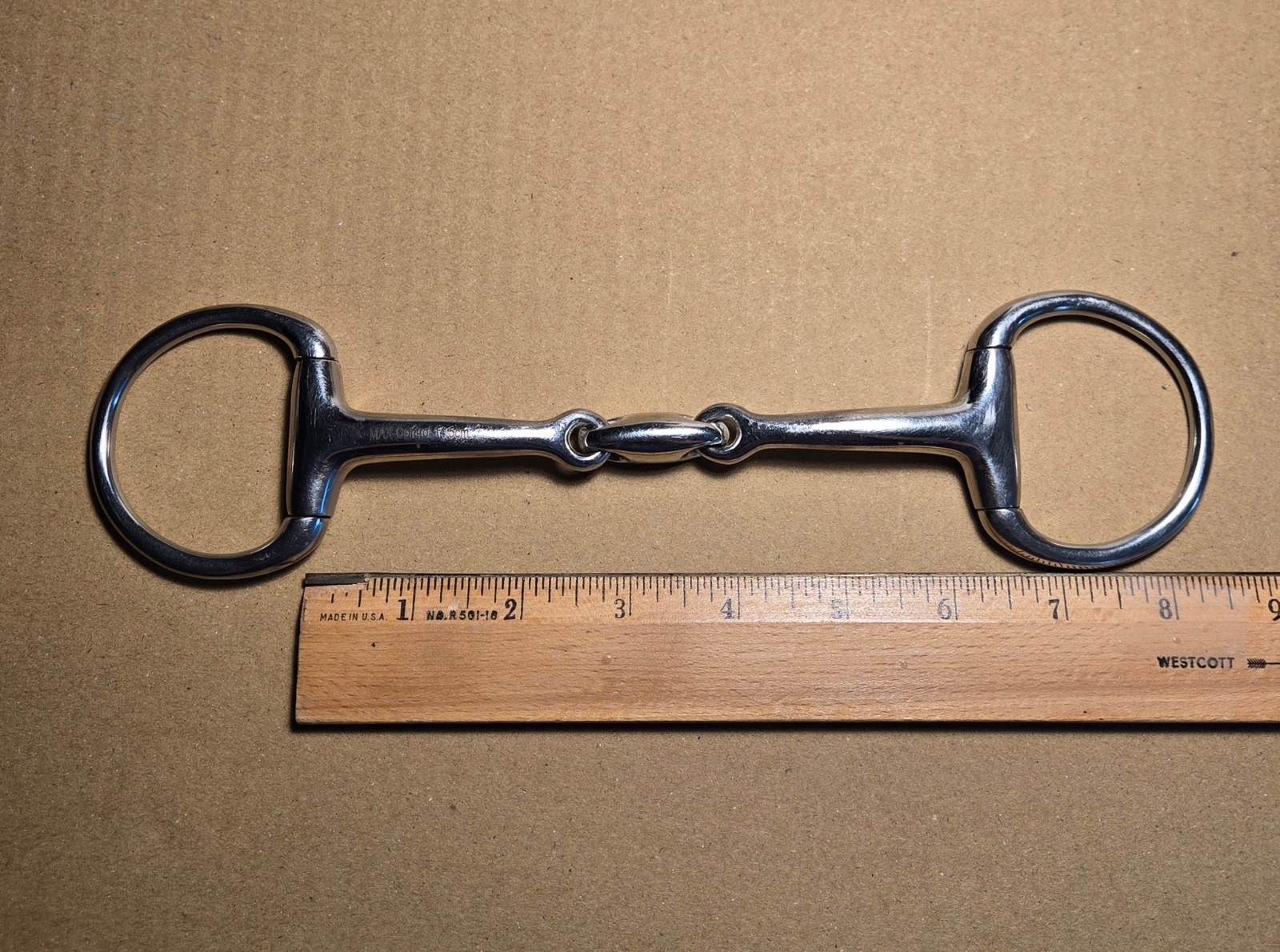 EUC Sprenger Max Control Eggbutt Bradoon 145mm 5.75" English bit FREE SHIP