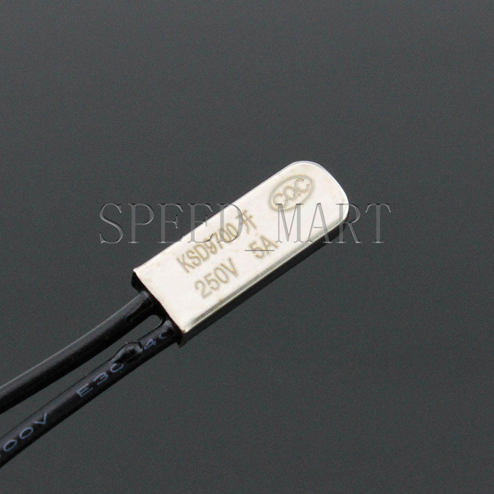 1Pcs KSD9700 Bimetal Temperature Switch Thermostat Control 30°C N.O. 250V 5A