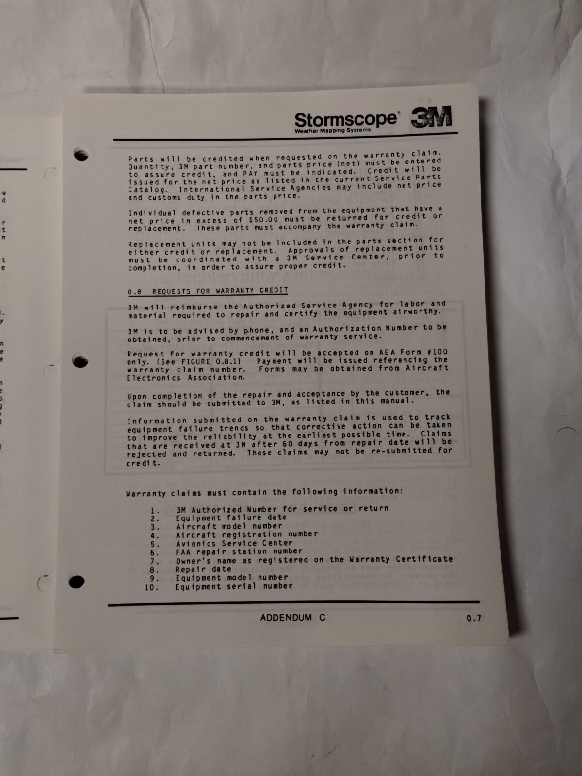 Ryan Stormscope Weather Mapping System WX-8-9-10 Installation Manual-Copy