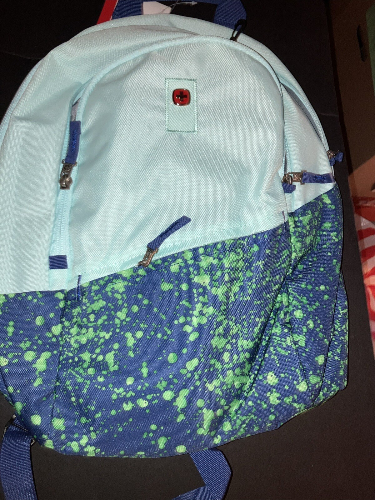 WENGER CRISO SWISS 16” LAPTOP BACKPACK PALE AQUA NEW WITH TAGS