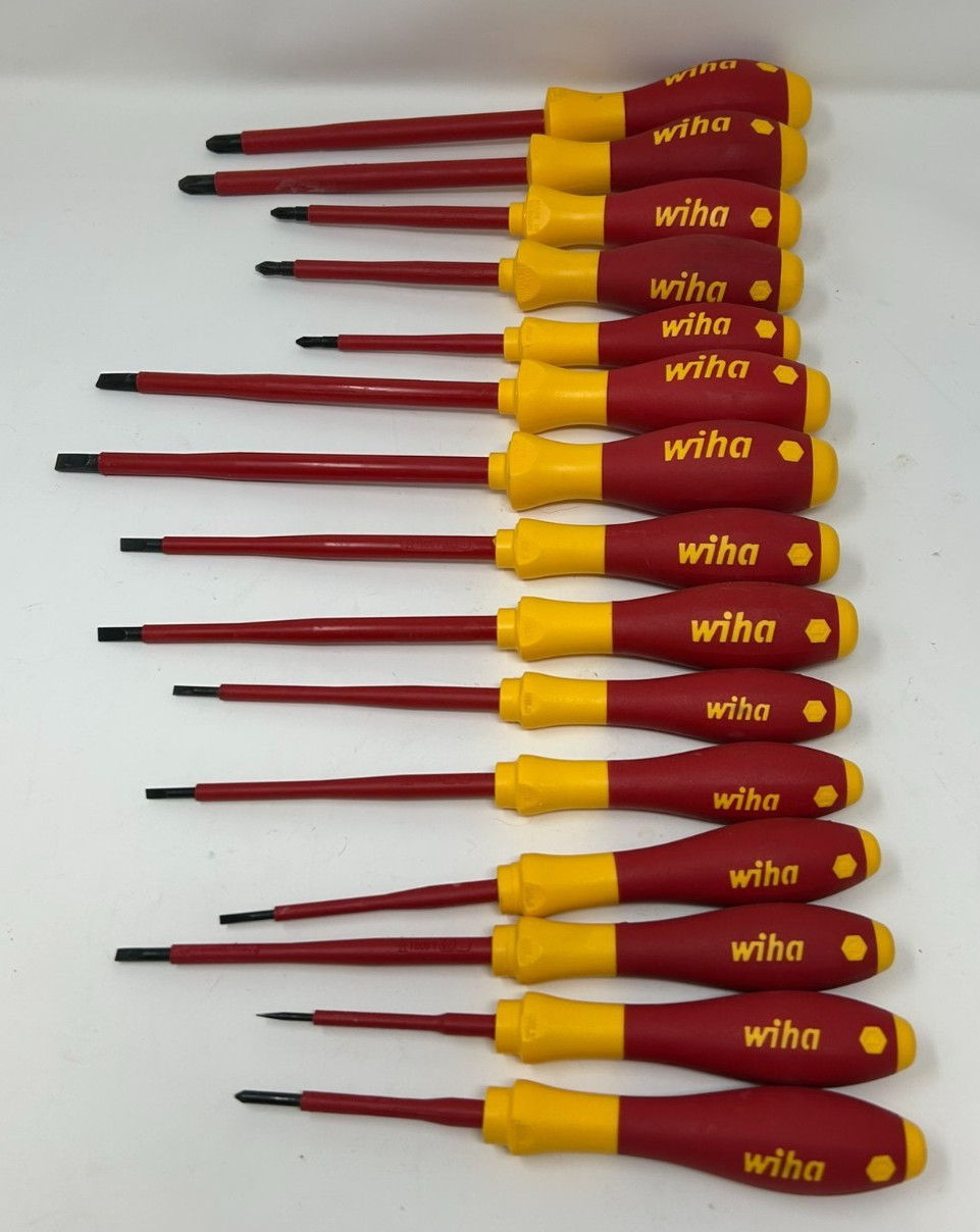 Wiha Assorted Insulated Screwdrivers Mixed Models 15 Pc Lot FREE SHIPPING📦📦