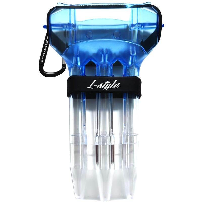 Natural Nine Crystal One Darts Case Snow Blue Gradient